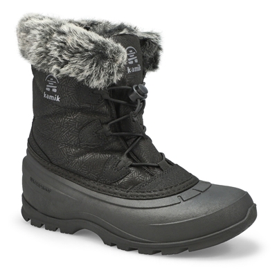 Botte d'hiver imperméable MOMENTUM L 2, noir, femmes