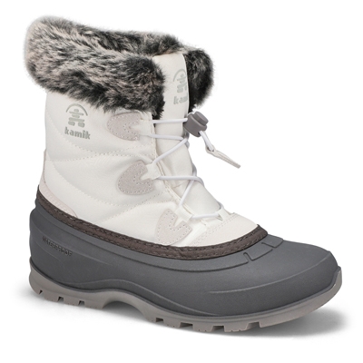 Botte hiver imperméable Momentum L2, blanc, femmes