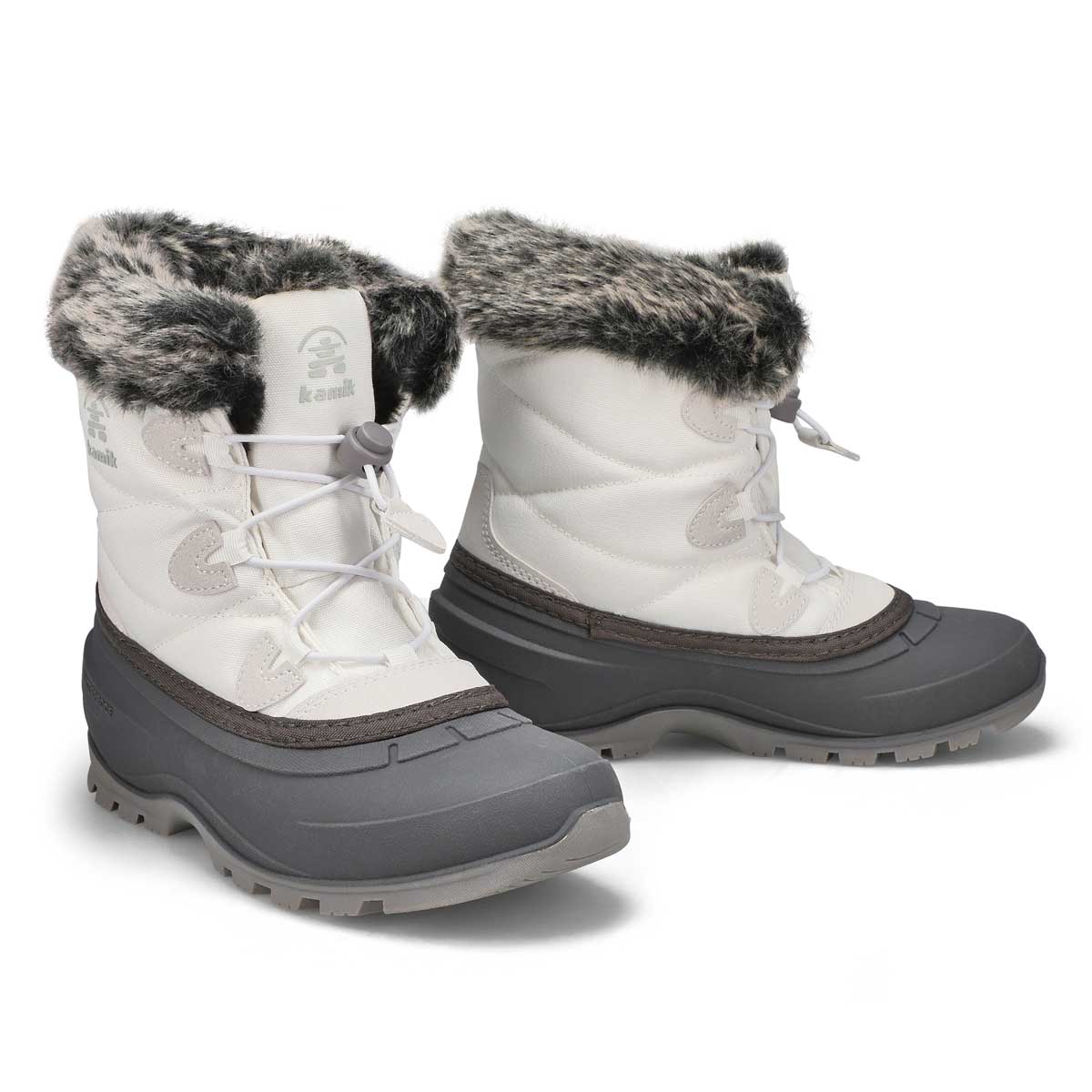 Botte d'hiver imperméable MOMENTUM L2, blanc, femmes