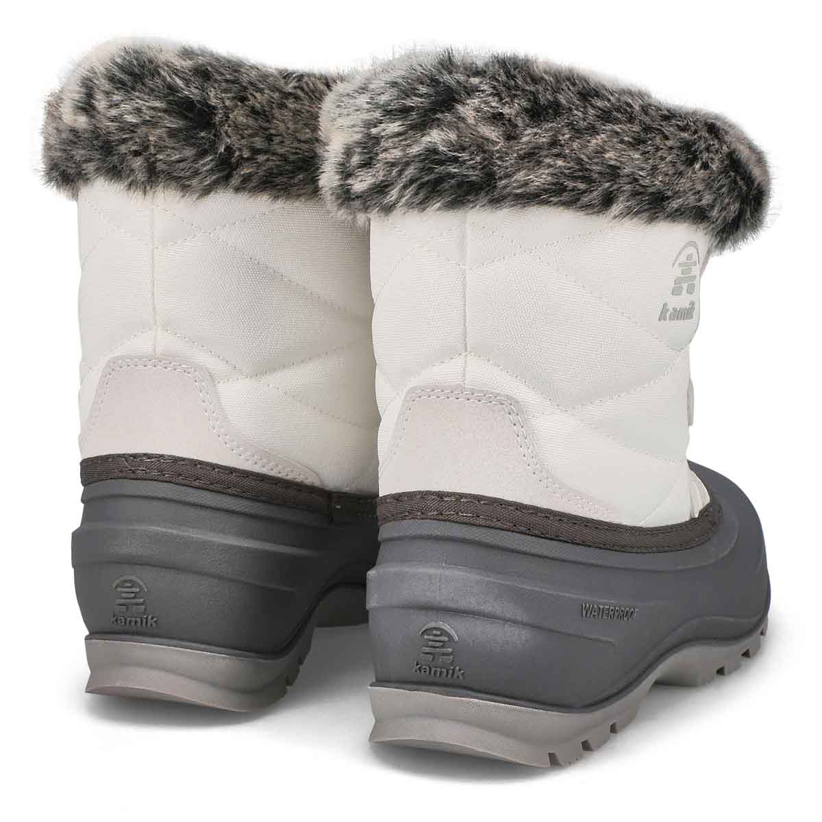 Botte d'hiver imperméable MOMENTUM L2, blanc, femmes