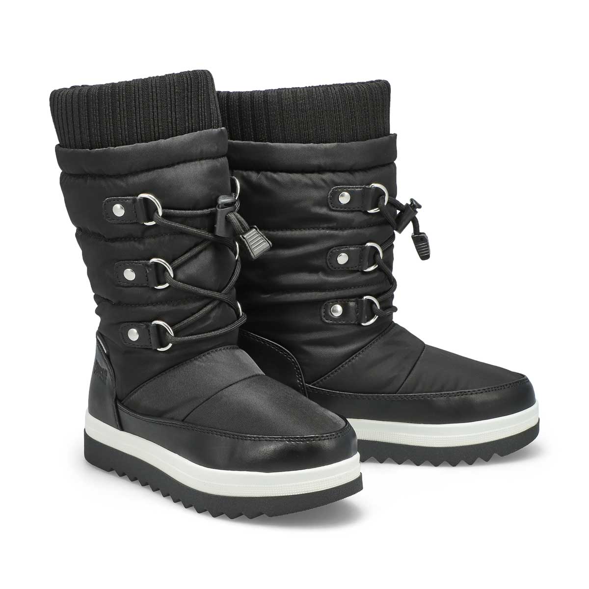 Girls' Moscato Waterproof Winter Boot - Black