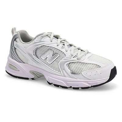 Lds 530 Lace Up Sneaker - White