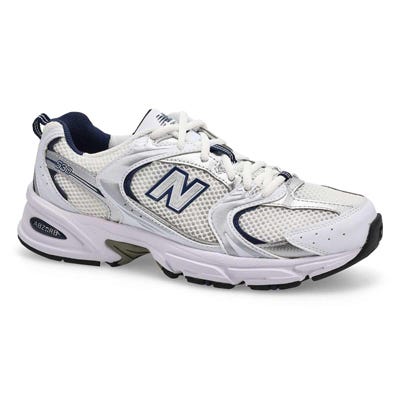 Baskets à lacets 530, blanc/indigo, femmes