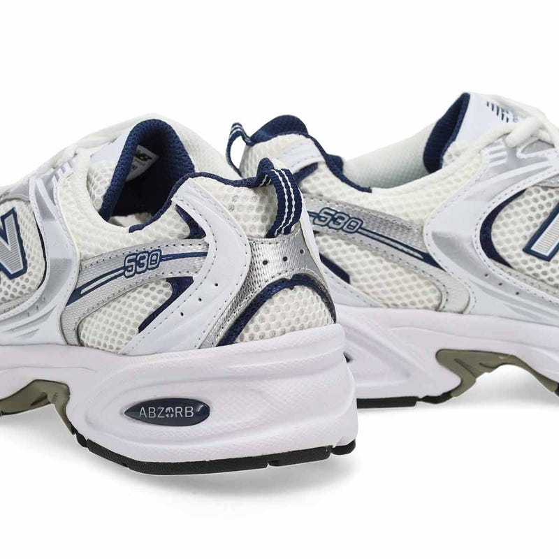 Women's 530 Lace Up Sneaker - White/Indigo