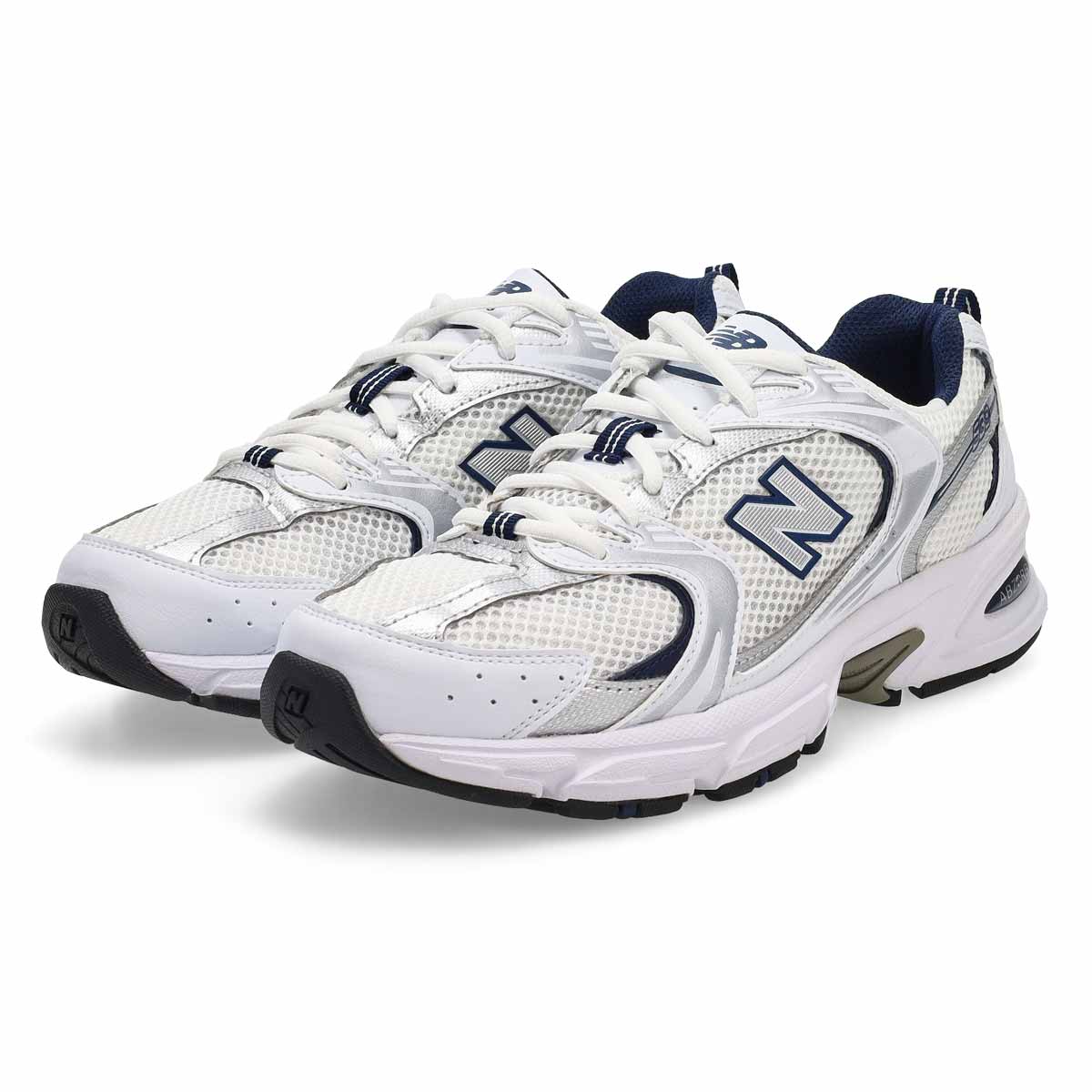 Baskets à lacets 530, blanc/indigo, femmes