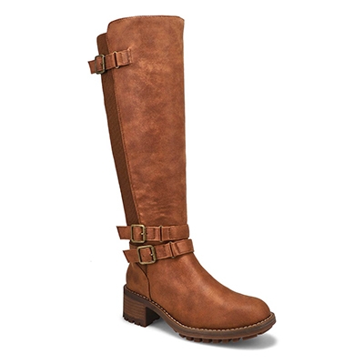 SoftMoc Women's Muse Riding Boot - Cognac | SoftMoc.com