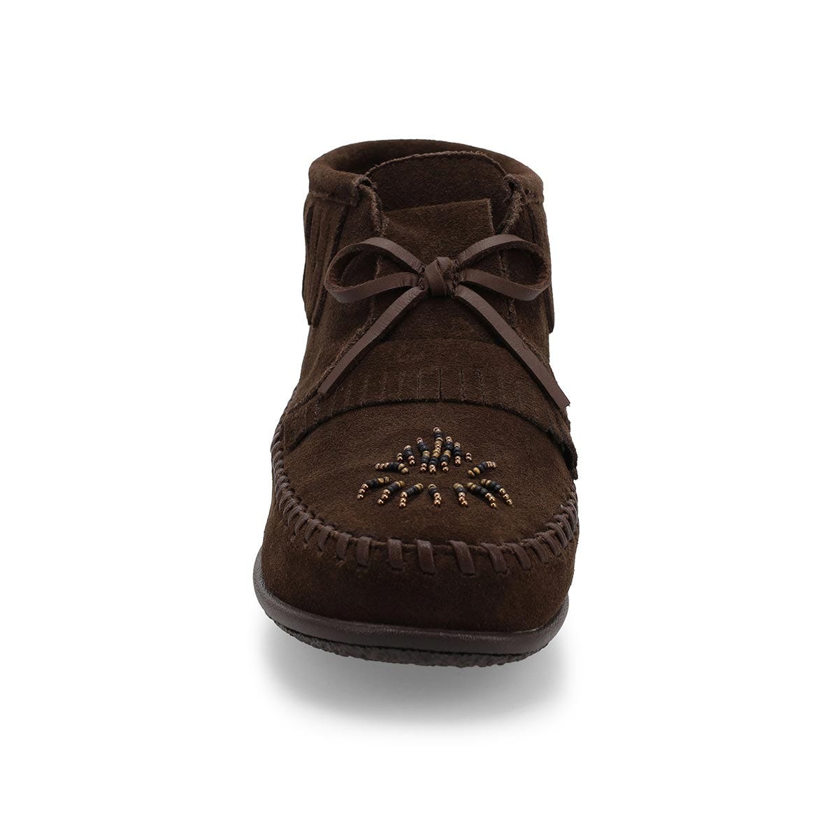 Women's SoftMoc Mystique Fringe Bootie - Chocolate