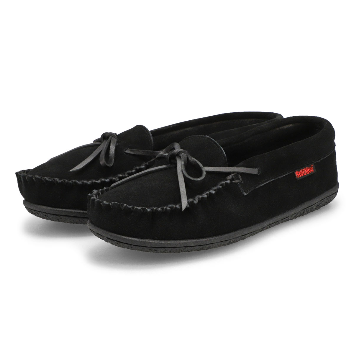 Women's Natasha Suede SoftMocs - Black