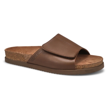 Men's Nilton Footbed Sandal - Dark Brown