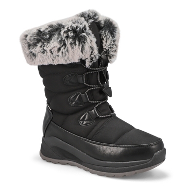 Botte d'hiver imperméable Niobe noir, femmes