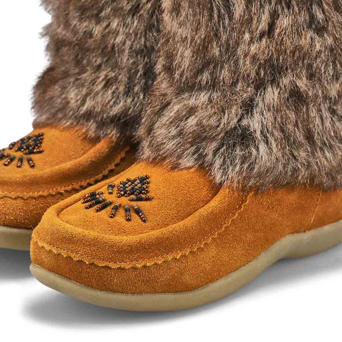 Bottes SoftMocs NISKA 4 JR, noisette, filles