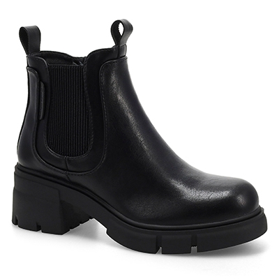 Botte imperméable végane NORQUAY 91, noir, femmes