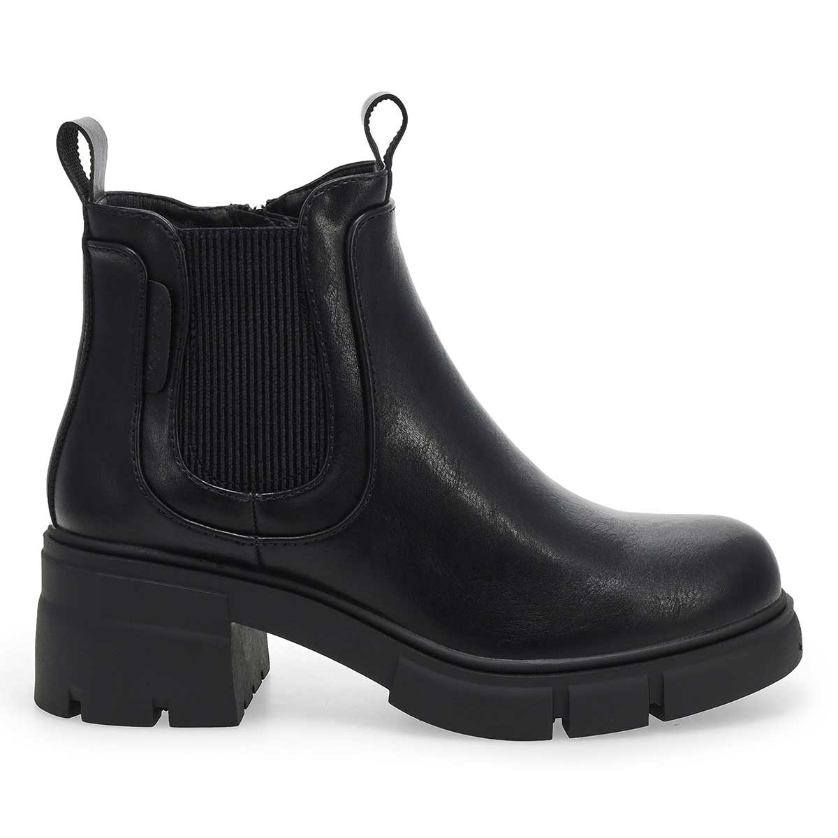 Botte imperméable végane NORQUAY 91, noir, femmes