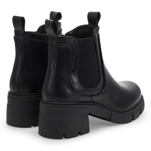 Botte imperméable végane NORQUAY 91, noir, femmes