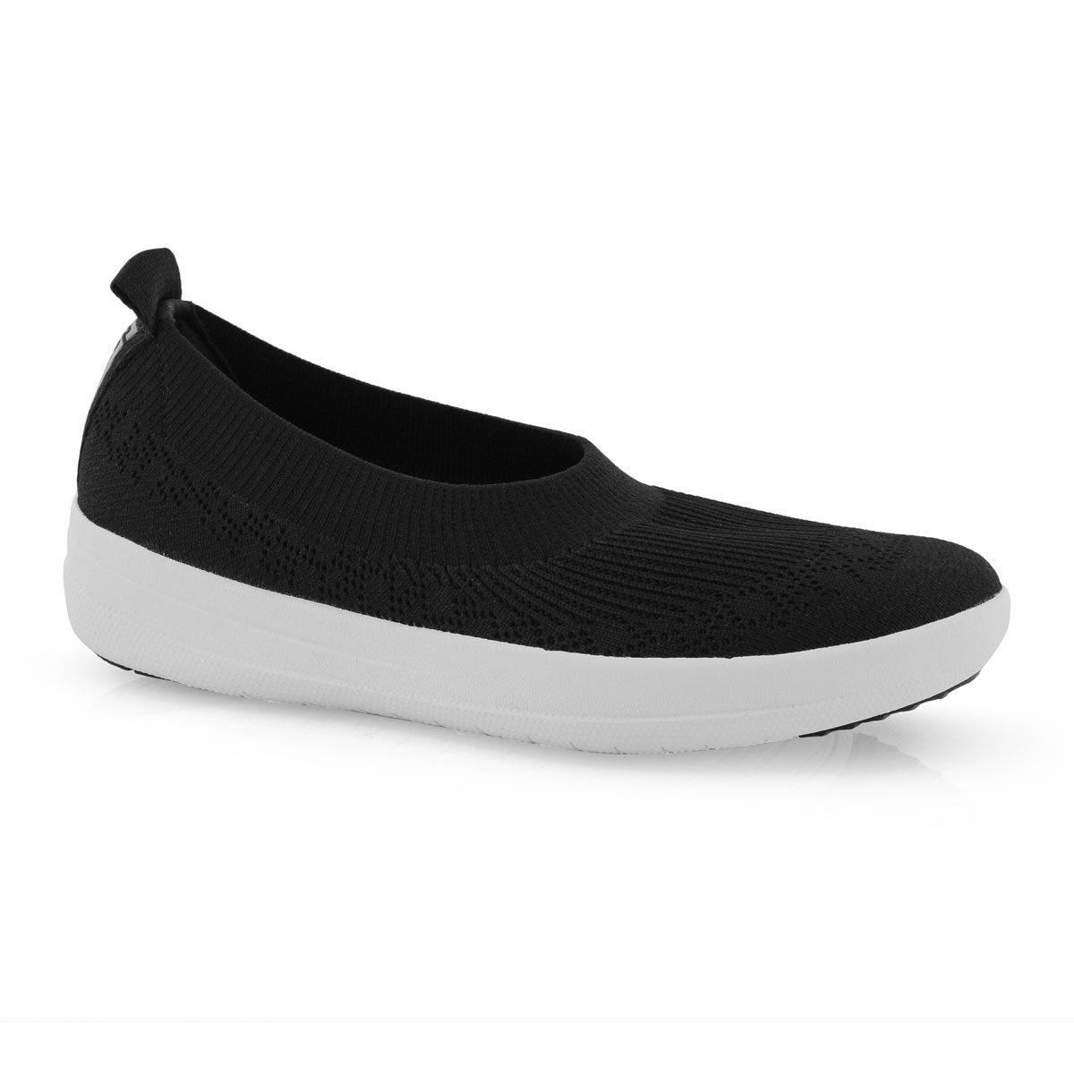 fitflop uberknit ballerina black