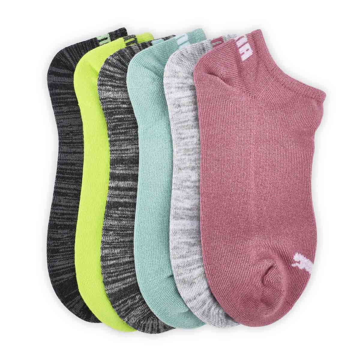 Women's Fashion Low Cut Sock 6 Pack - Multi