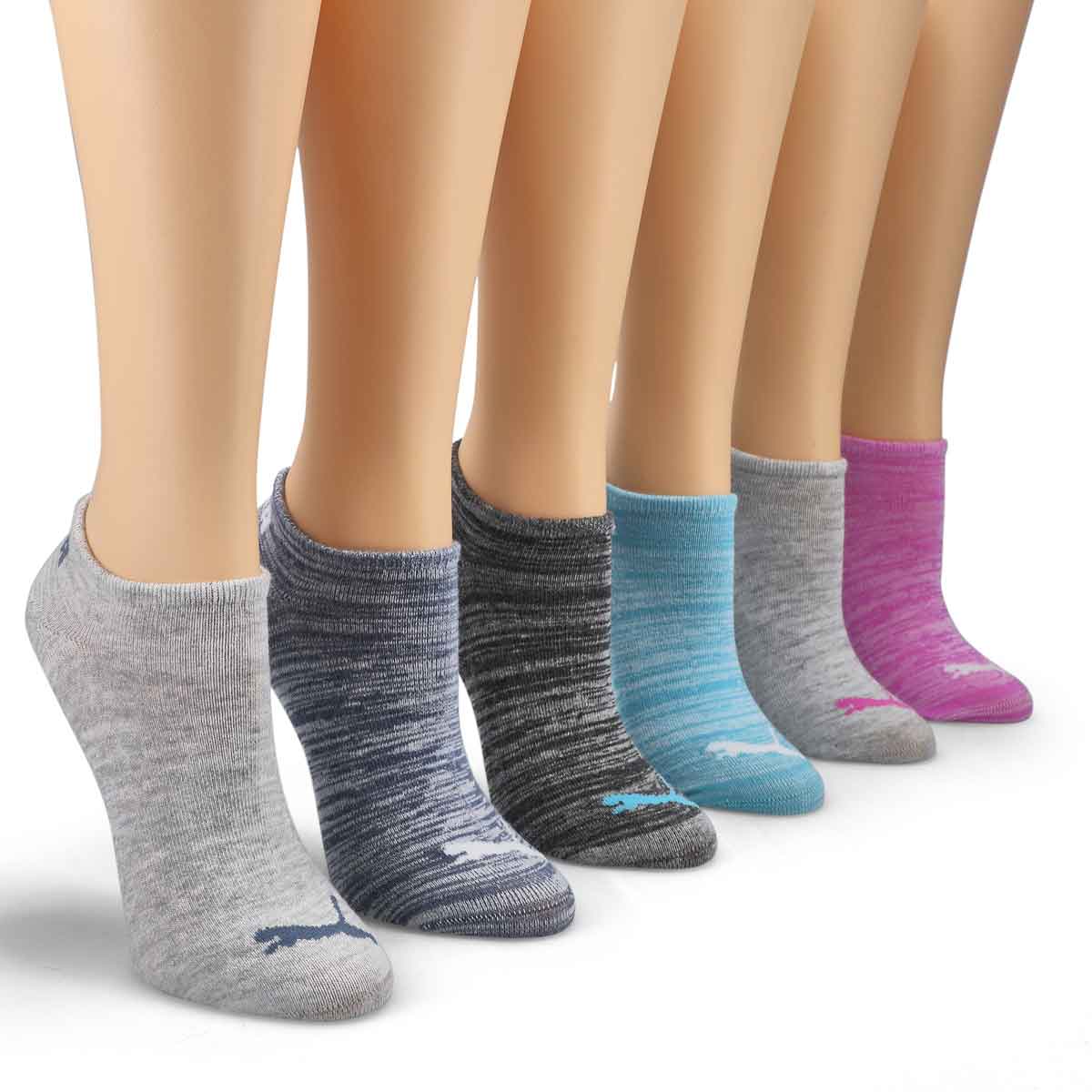Socquettes invisibles NO SHOW, femmes - 6 paires