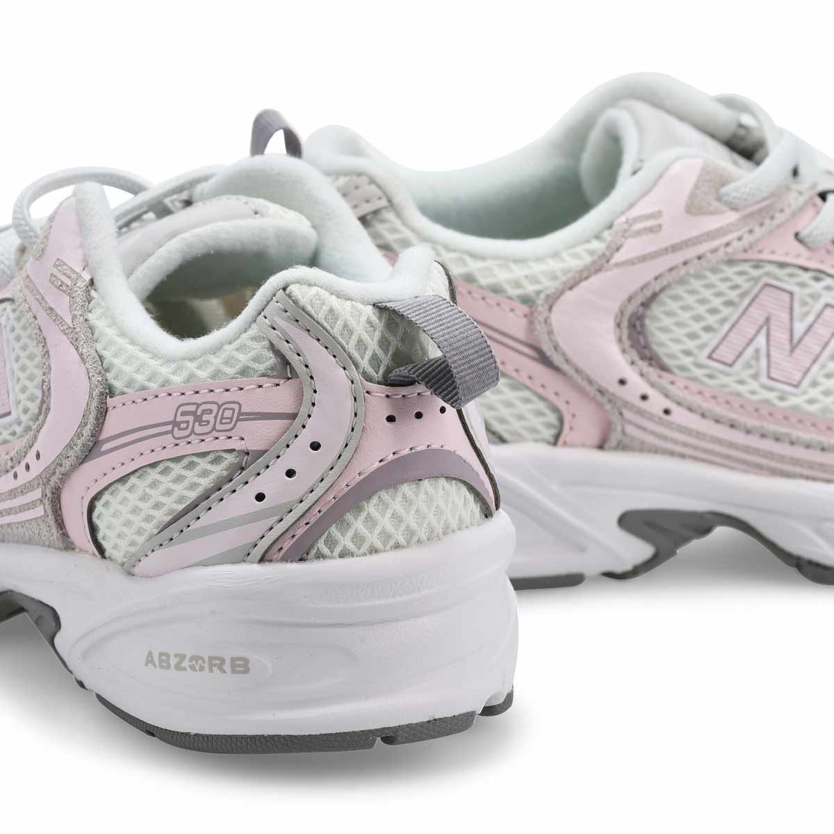 Kids'  530 Bungee Slip On Sneaker - Beige