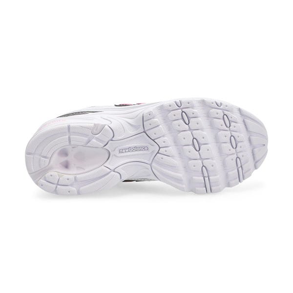 Espadrille à enfiler 740 pour enfants - Argent métallisé/Rose vif