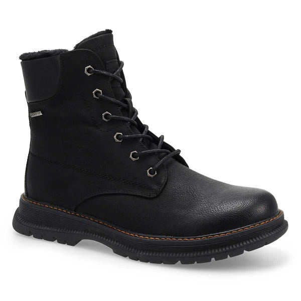 Men's Packard 01 Vegan Waterproof Combat Boot - Black