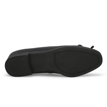 Women's Paislee Leather Ballerina Flat - Black
