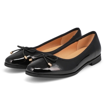 Woemn's Paislee-P Patent Leather Ballerina Flat - 