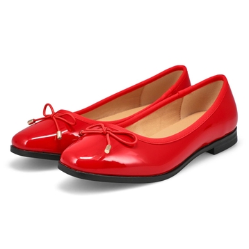 Women's Paislee-P Patent Leather Ballerina Flat - 