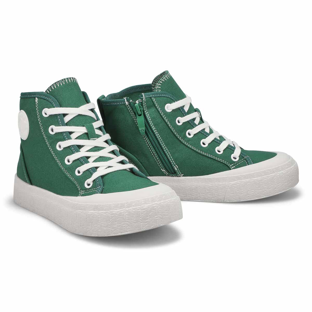 Baskets montantes PALATES 01, vert, femmes
