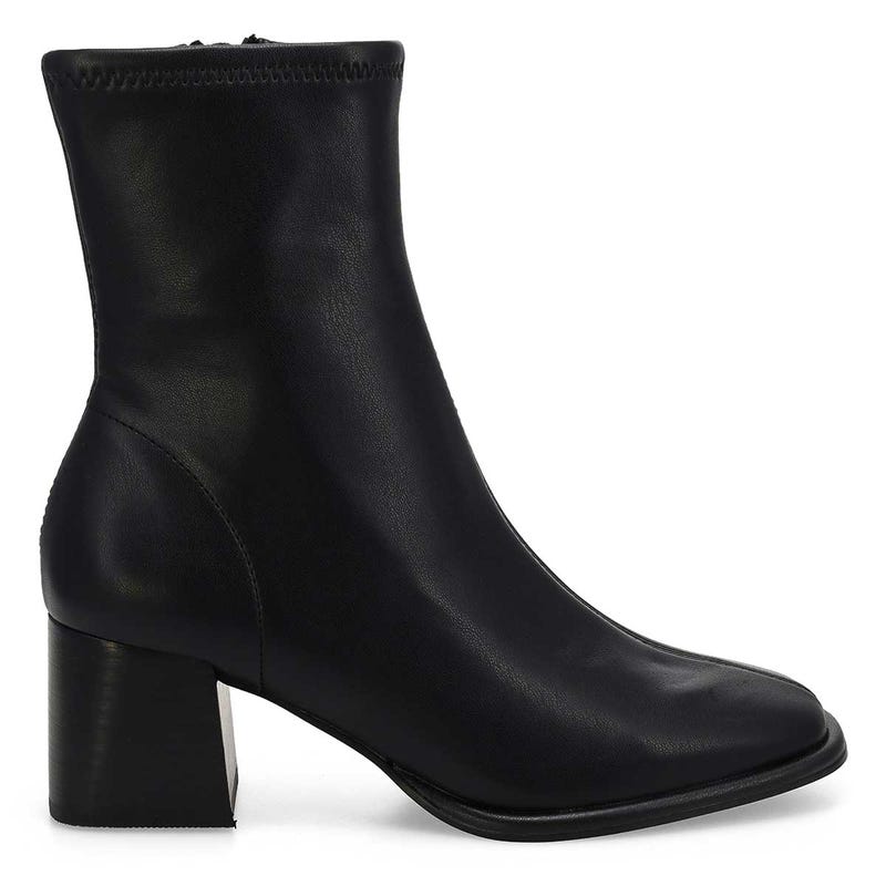 Women's  Pammy Heeled Ankle Boot - Black