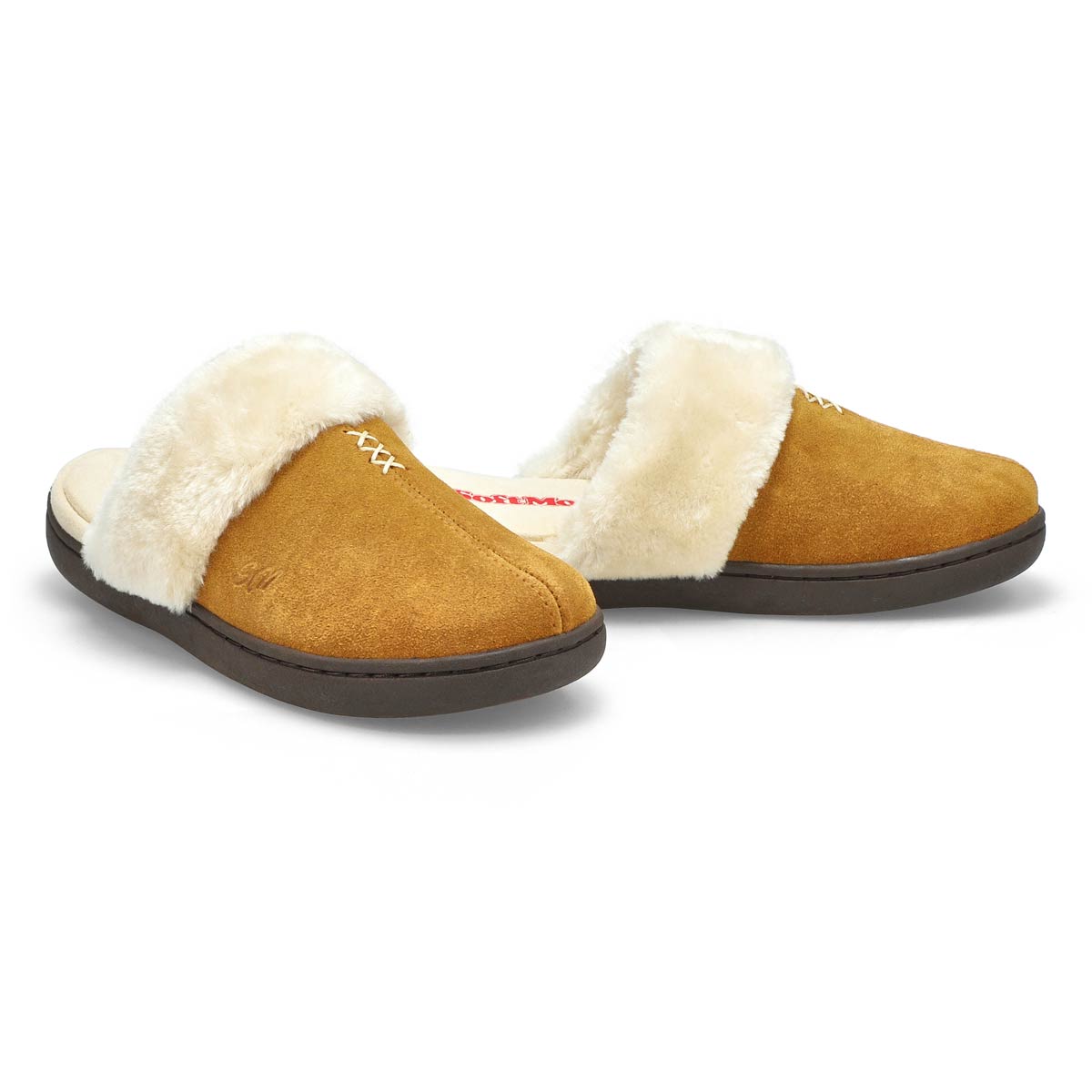 Women's Pauline Open Back Slipper - Chestnut