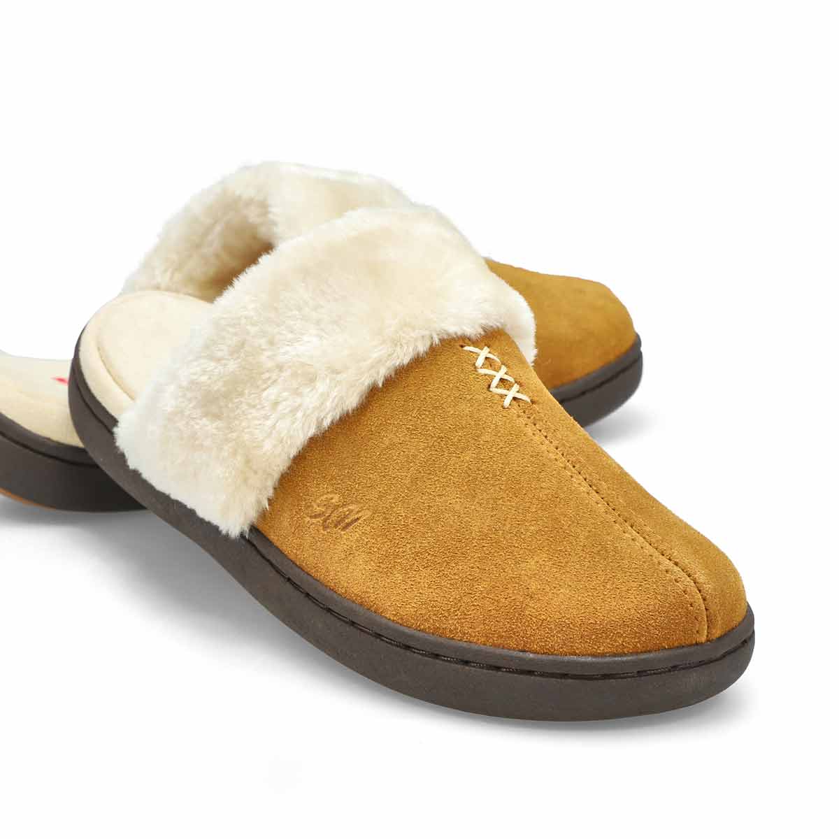 Women's Pauline Open Back Slipper - Chestnut