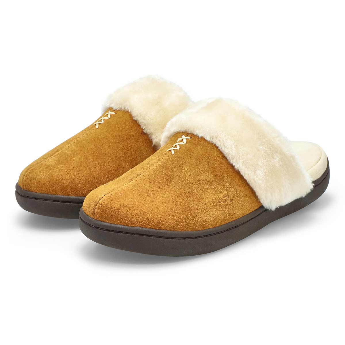 Women's Pauline Open Back Slipper - Chestnut