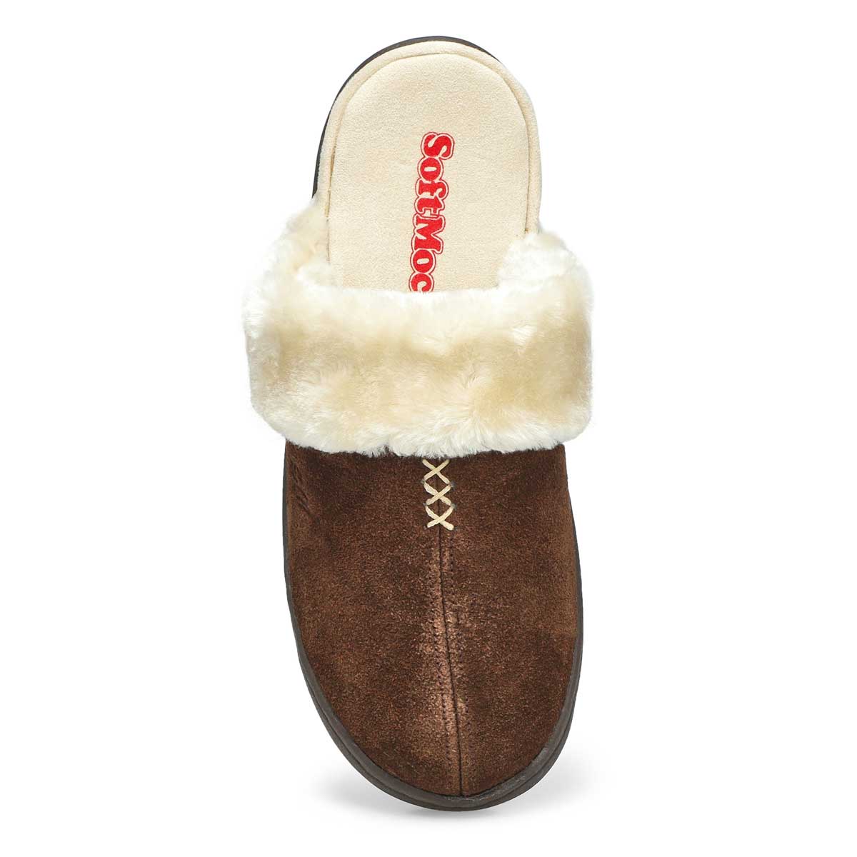 Women's Pauline Open Back Slipper - Chestnut