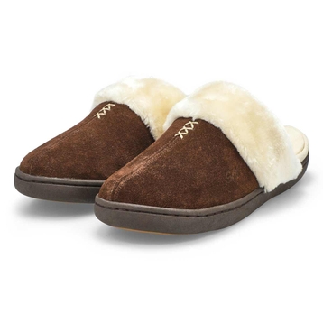 Women's Pauline Open Back Slipper - Chestnut