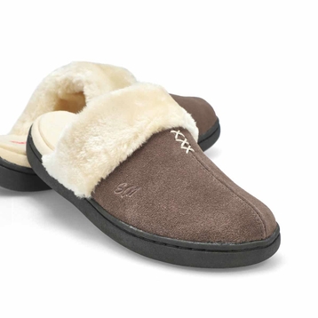 Women's Pauline Open Back Slipper - Grey