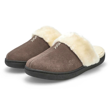 Women's Pauline Open Back Slipper - Grey