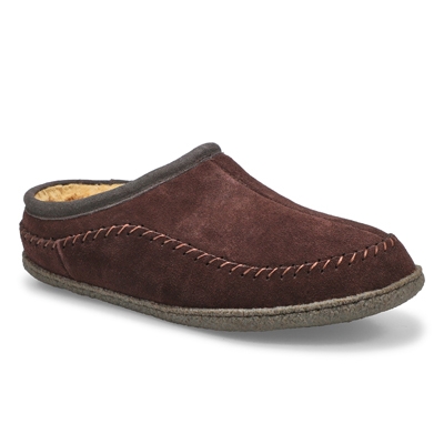 Mns Pauly III Suede Slipper - Rootbeer