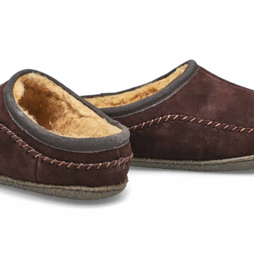 Men's Pauly III Open Back Slipper - Rootbeer