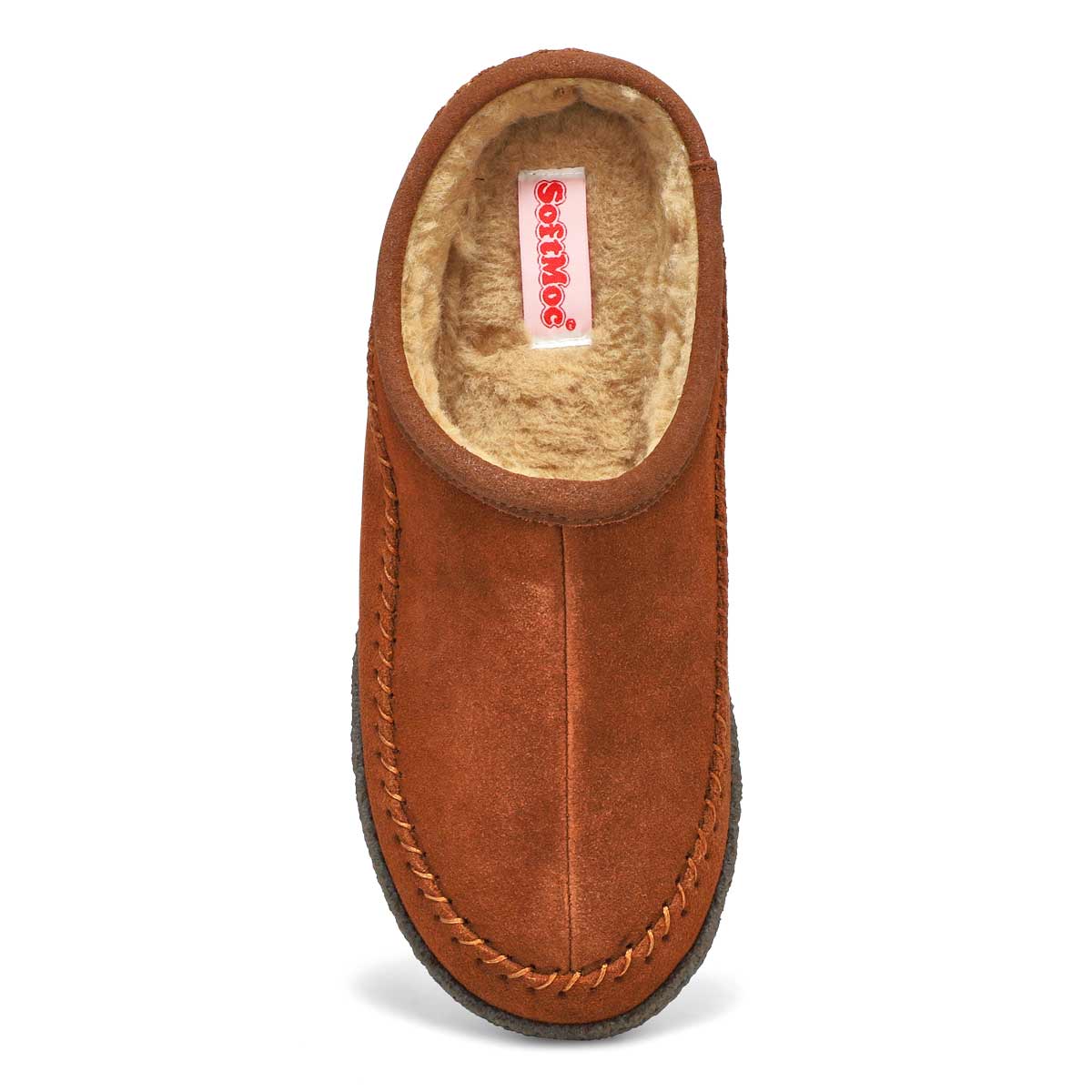 Men's Pauly III Suede Open Slipper - Spice