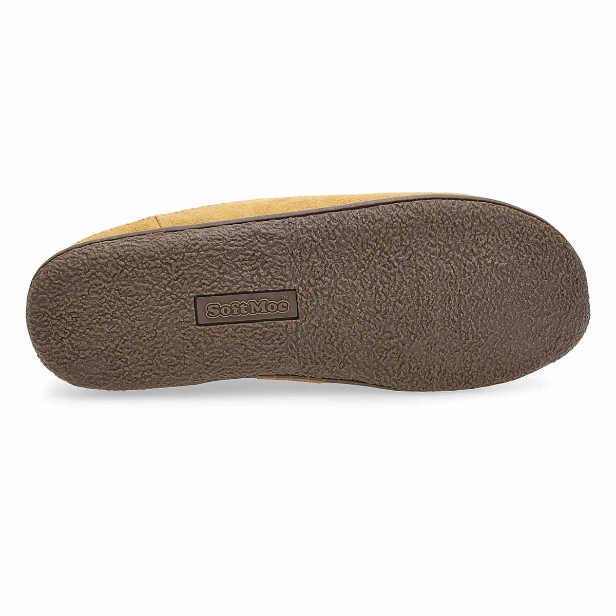 Men's  Pauly IV Suede Open Slipper - Chestnut