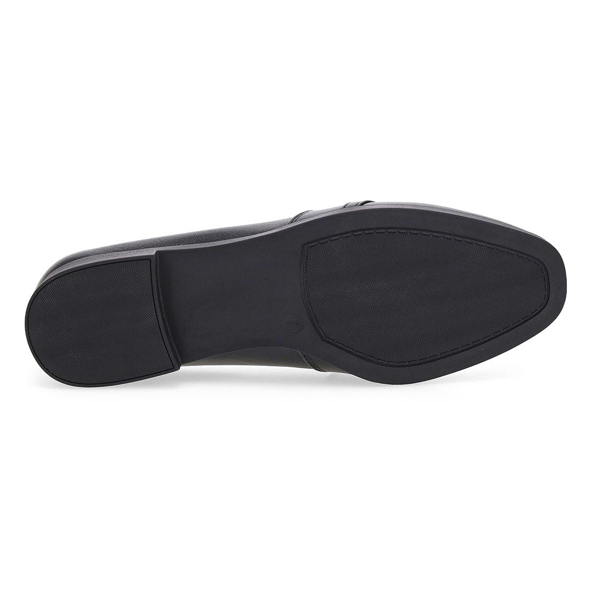 Chaussure plate  enfiler en cuir pour femmes Peyt