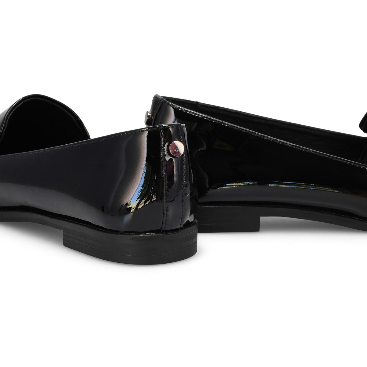 Women's  Peyton Slip On Flat - Black Patent