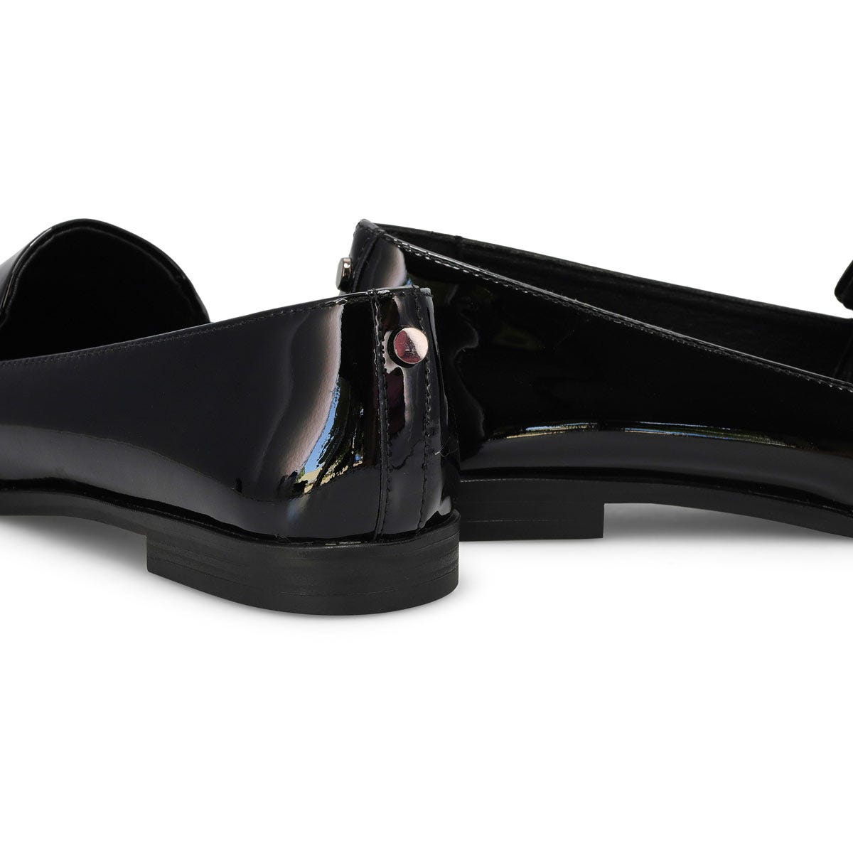 Flâneur PEYTON, noir verni, femmes