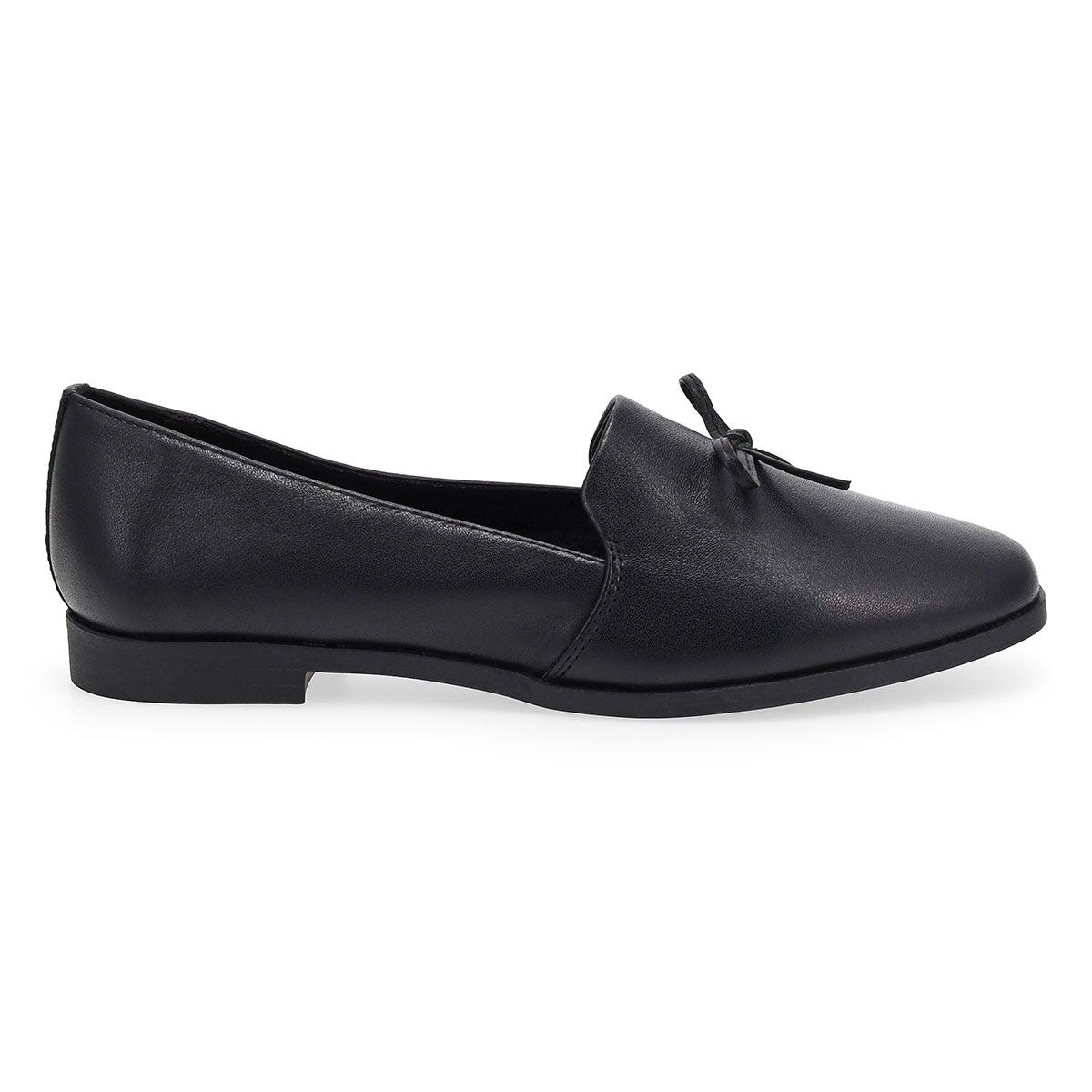 Chaussure plate en cuir  enfiler Peyton Bow pour