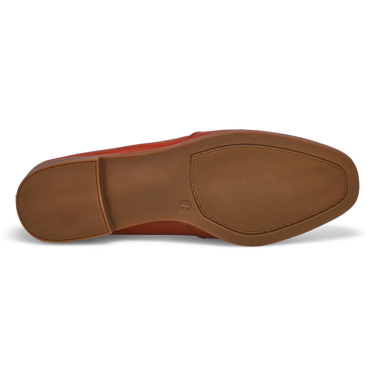 Women's Peyton Leather Slip On Flat - Cognac