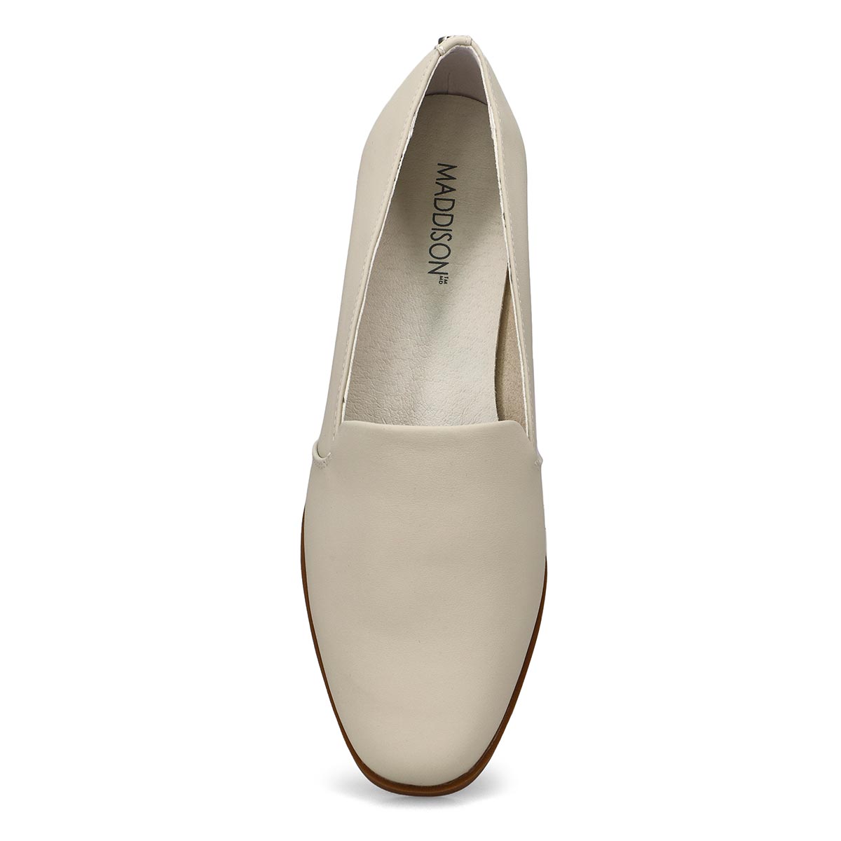 Women's Peyton Leather Slip On Flat - Chalk