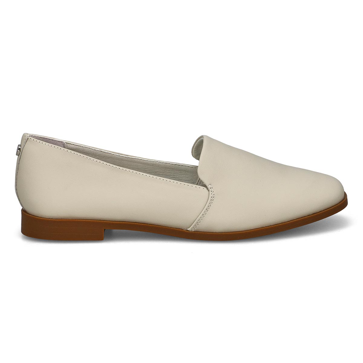 Women's Peyton Leather Slip On Flat - Chalk