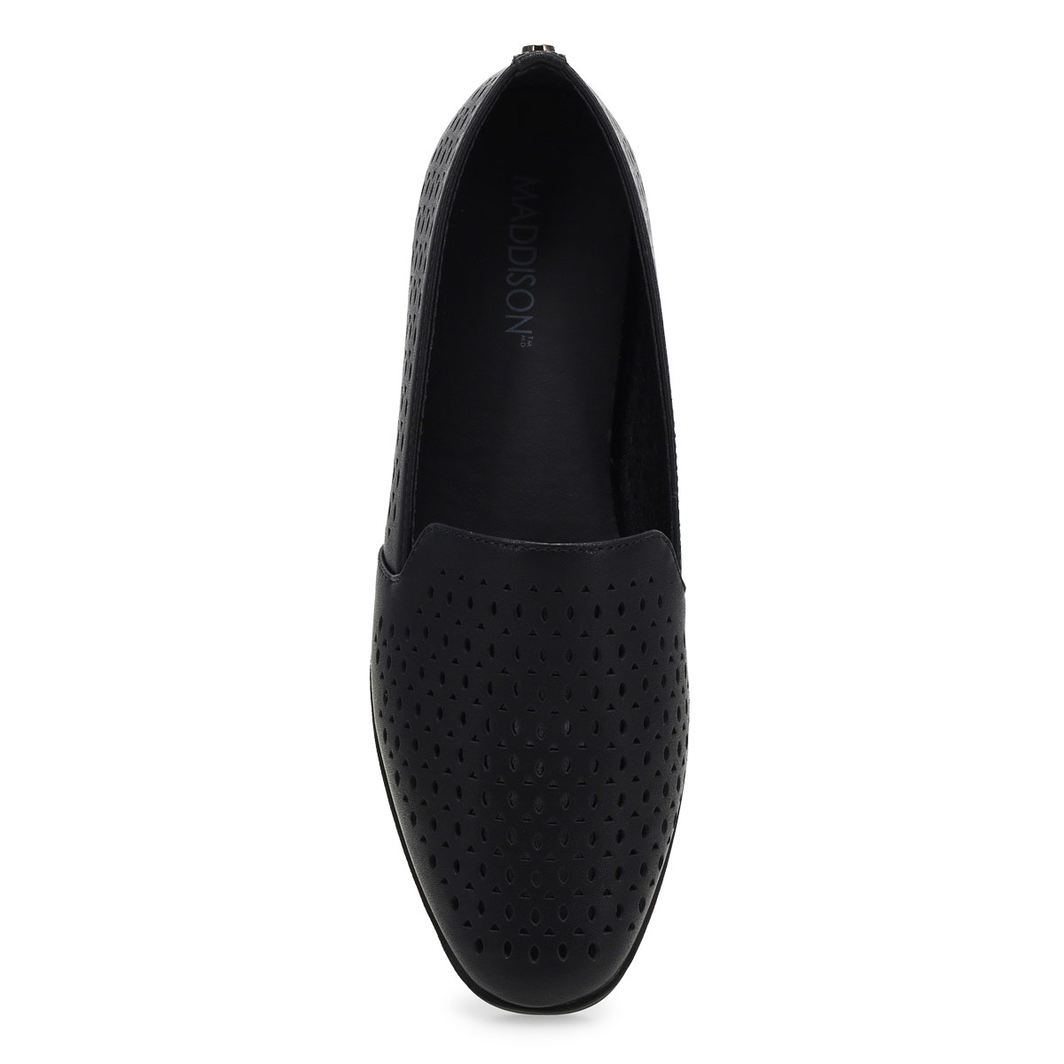 Women's Peyton Perforated Leather Slip On Flat