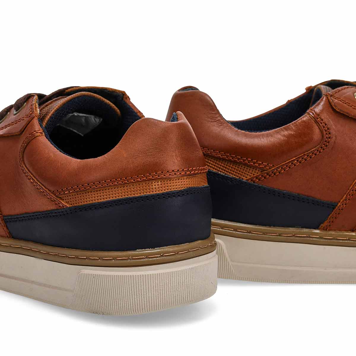 Men's Philos Casual Leather Oxford- Berlin Red/Bro