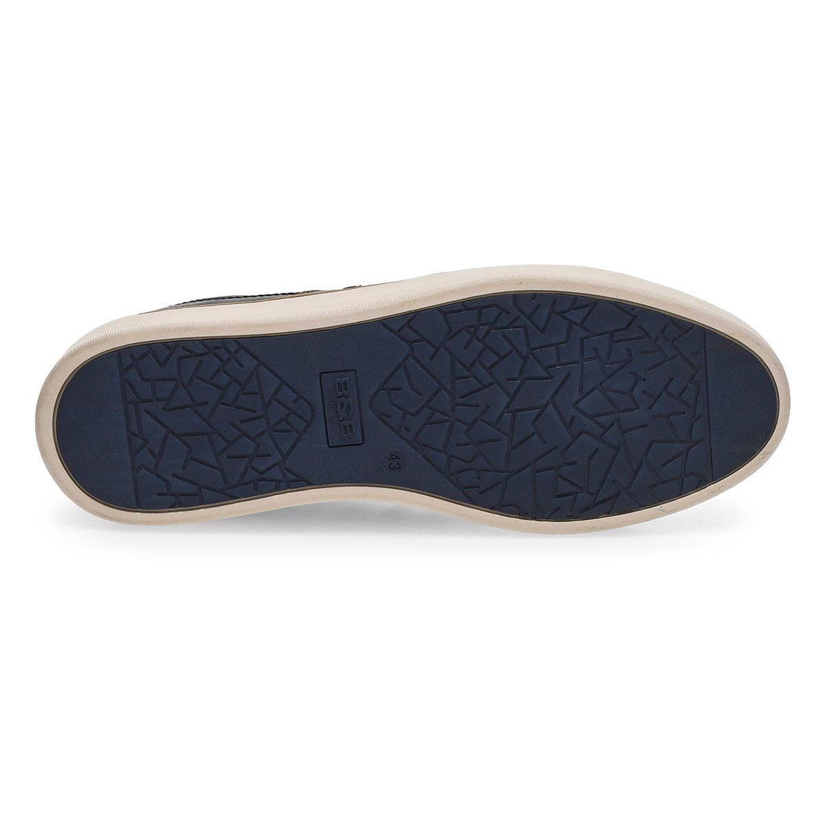 Richelieu en cuir décontracté PHILOS, gris, hommes